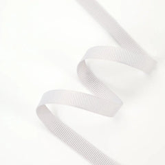 Textured Grosgrain Ribbon | Shell Grey (007)