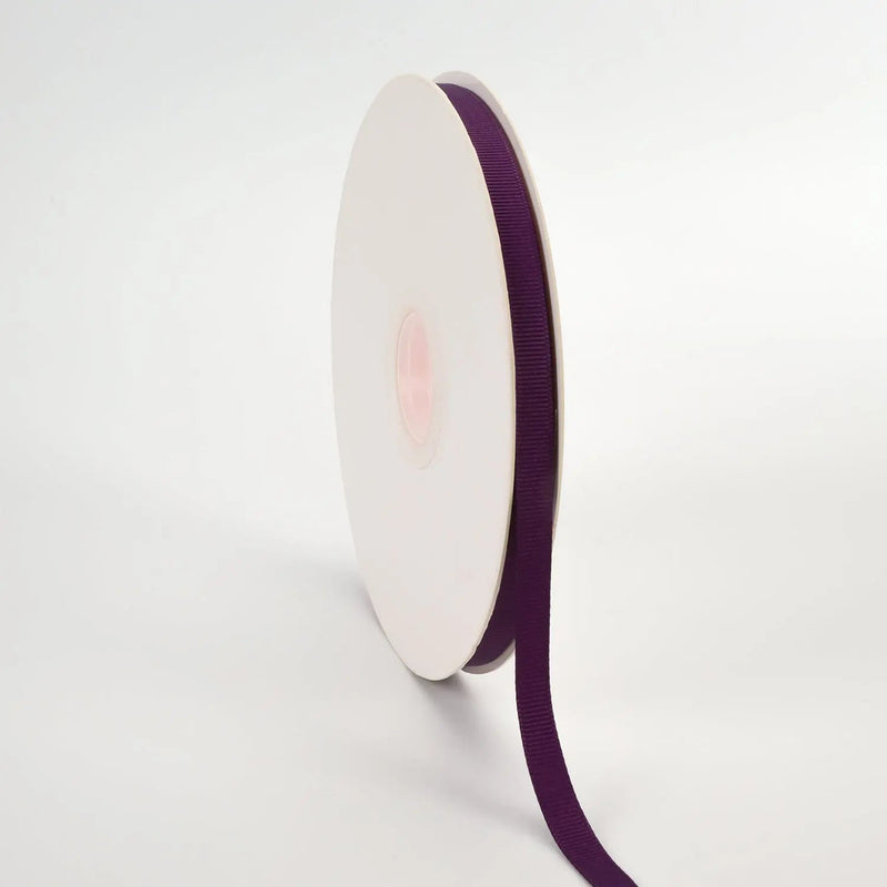 Textured Grosgrain Ribbon | Plum (285)