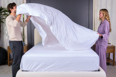 Smooth Sateen Cotton Bed Sheets