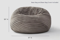 Classic Bean Bag Chair (Standard)