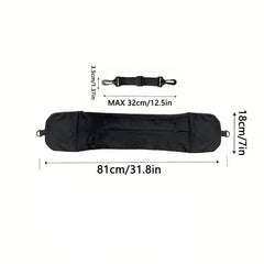 Travel Pillow & Organizer – Large, Polyester, Zipper, Machine Washable