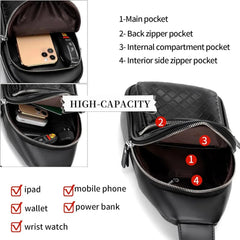 Men’s Leather Sling Bag – Modern Everyday Carry
