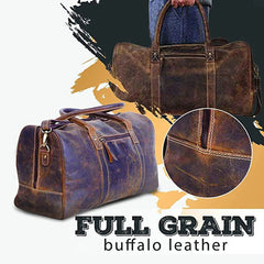 Men’s Leather Duffel Bag – Weekend Ready